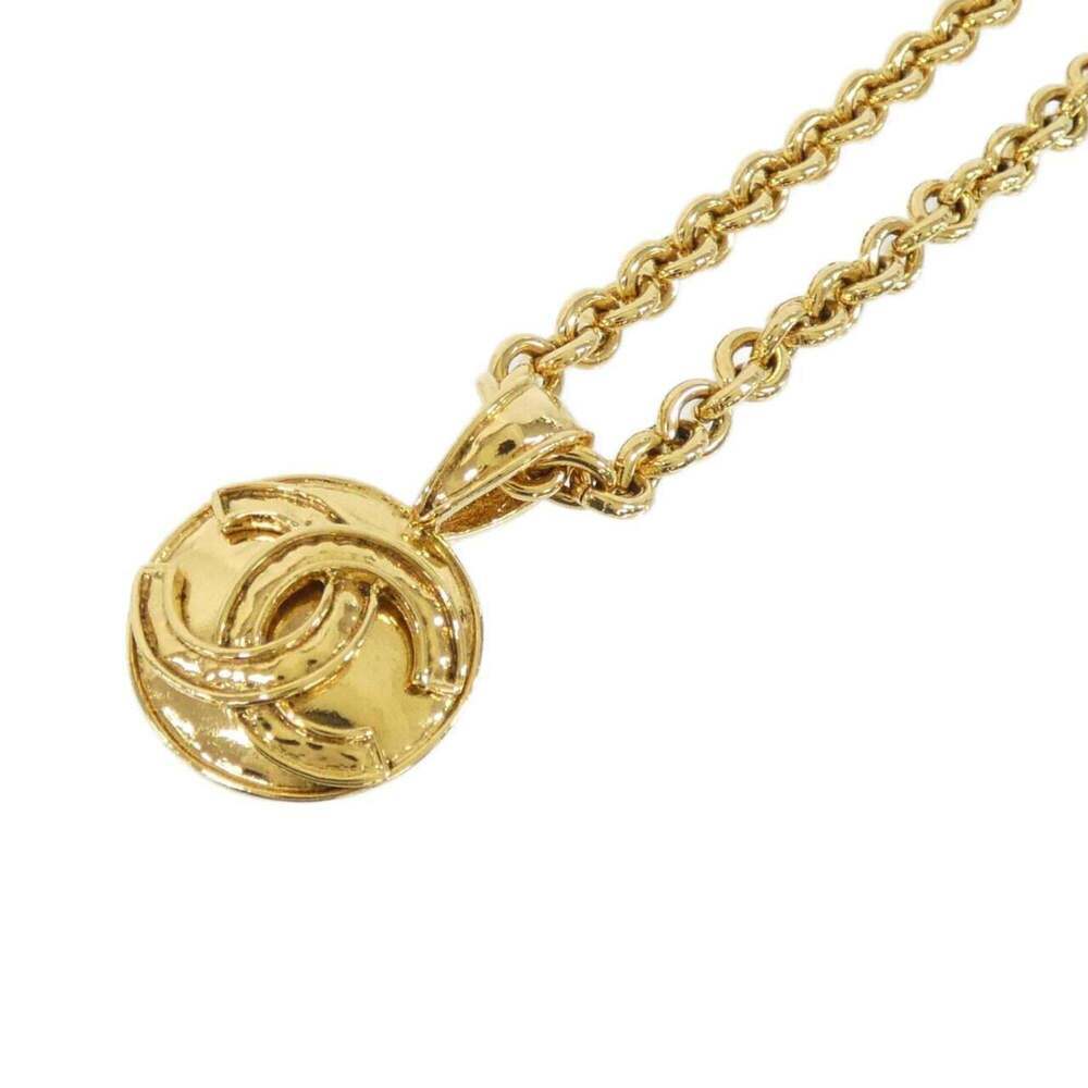 CHANEL Gold Necklace